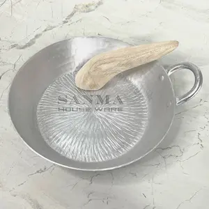 COBEK KUPING BESAR ALUMUNIUM UK 25 Cm Tebal Anti Lengket Goreng Sambel Dicobek