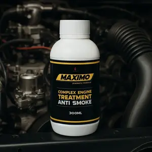 Maximo Complex Engine Treatment Anti Smoke 300ML PAKET HEMAT 1 BOTOL Additive Oli Anti Asap Ngebul untuk Car Kendaraan Mesin