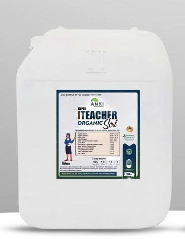 [HOT HOT] Can 20 lít Phân bón HYPER ITEACHER SOIL ORGANIC - Bậc thầy cải tạo đất, giúp tăng khả năng giữ nước, cải thiện cấu trúc đất,..