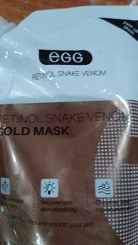 Product Review of EGG- [BPOM] Masker Gold Retinol Anti Aging Mengencangkan - masker anti aging - masker retinol - Mengurangi Keriput- Mengencangkan Kulit from m** n**g 0