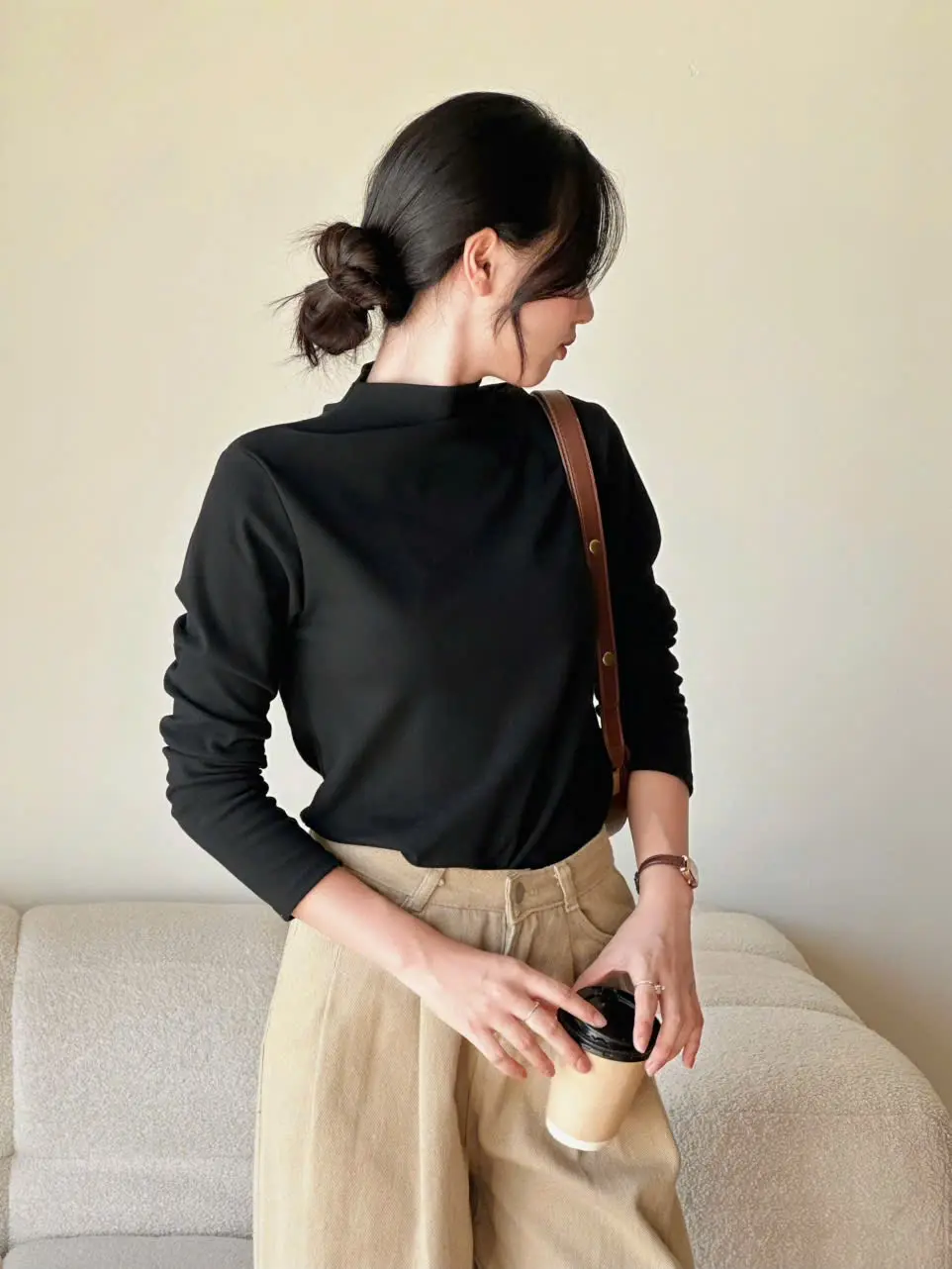 Áo Giữ Nhiệt Lông Thỏ Dài Tay, Áo Thun Cổ 3 Phân Giữ Ấm Chất Vải Dày Dặn Miho House | BigBuy360 - bigbuy360.vn