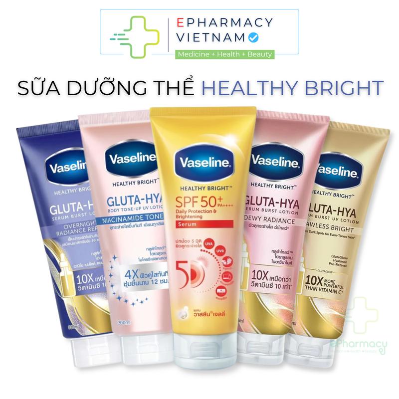 Serum Dưỡng Thể Vaseline Chống Nắng Chăm Sóc Da & SRM La Roche Posay 300ml