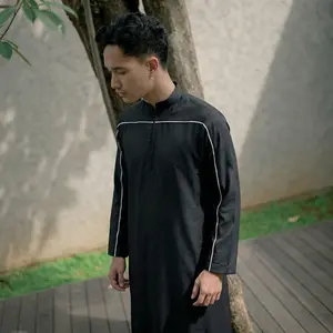 Louzman Royal Thobe Khaleed Jubah Gamis Pria Slimfit Premium Series