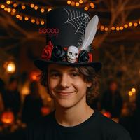 Gambar Scoop Topi Halloween Tengkorak Mawar 73120900 - 03 dari Scoop Ideas Kota Administrasi Jakarta Utara 1 Tokopedia