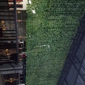Daun Rambat Sintetis Gulung Plastik 1Mx3M Dekorasi Warung Makan Hias Backdrop Konten Sosmed Outdoor