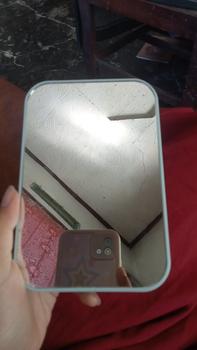 Product Review of PUSAT17 CERMIN LIPAT PORTABLE PERSEGI / CERMIN KACA RIAS MAKE UP / CERMIN MEJA DUDUK SEGI / KACA CERMIN MAKEUP SERBAGUNA / BEAUTY MIRROR from b**` 0
