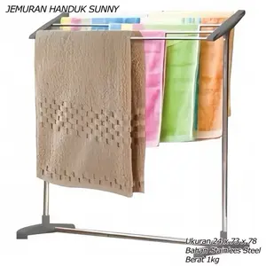 RAK SUNNY // RAK JEMURAN HANDUK SUNNY || RAK HANDUK // STAND JEMURAN HANDUK PORTABLE STAINLESS STEEL // RAK JEMURAN HANDUK