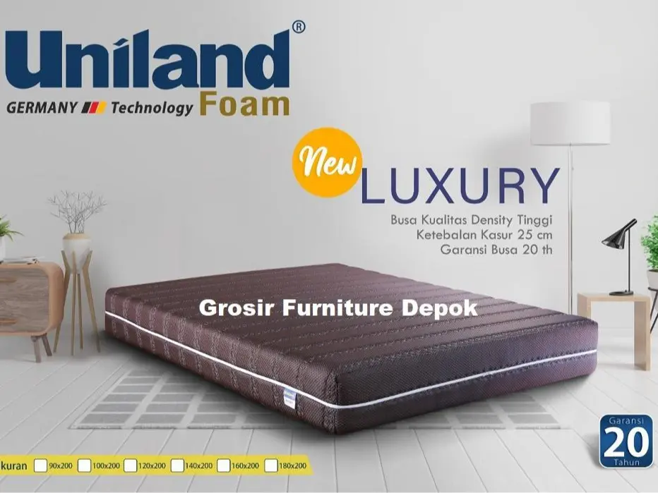 Promo Kasur Busa Uniland Luxury 120x200x25