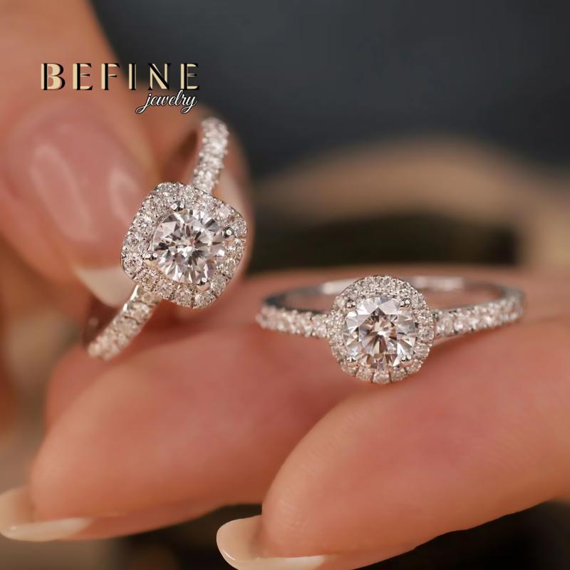 Round bag, square bag, 1CT women's open ring 3