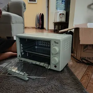 TIXX Electric Oven Low Watt 15L/30L 600W/700W Merah Muda Putih Hijau Hitam Hemat Energi & Crispy Tanpa Minyak Berlebihan Cocok untuk Keluarga 4-5 Orang