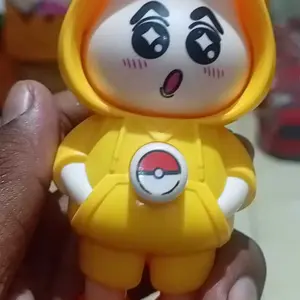 Boneka Face Changing Lucu TOY Mainan Rotasi Lucu Mengubah Emoji Gantungan Nailong Dino berubah wajah