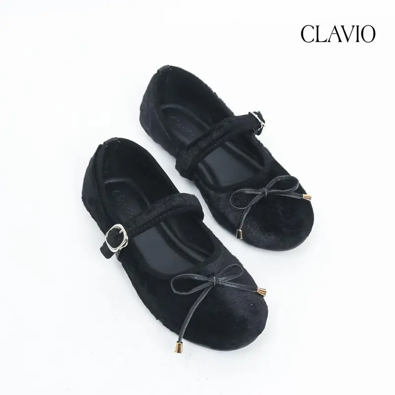 Clavio Cassandra Sepatu Wanita Flatshoes Wanita Pijakan Empuk Super Mewah Dan Nyaman 7