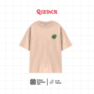 Qileshcal - TNT Minicraft Kaos Anak Unisex Bahan Cotton Bamboo