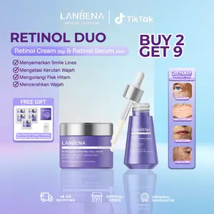 [LIVE] [RETSERIES] [BUY 2 GET 9]  LANBENA 3X Encapsulated Rejuvenating Retinol / Vitamin C Combo | Anti - Aging & Repair Skin Barrier | Ceramides + Peptides | Brighten - Moisturize & Reduce Wrinkles (30g)