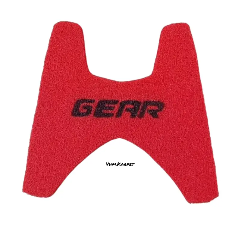Karpet motor pijakan kaki lantai motor  bordes alas kaki motor ymh gear 1