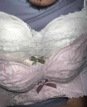 Product Review of 00641  Wireless Elegant Lace Push Up Bra from 𝓐**🤍 0