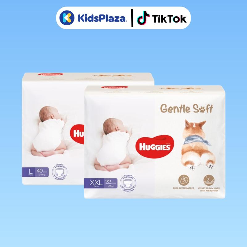 - M2T1 Bỉm tã quần Huggies Gentle Soft Corgi đầy đủ size cho bé