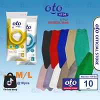 Gambar OTO Masker Medis KF94 5Ply Earloop Medical Mask 5 lapis isi 10 pcs - PUTIH, M dari OTO Adult Diapers Kota Administrasi Jakarta Utara 2 Tokopedia