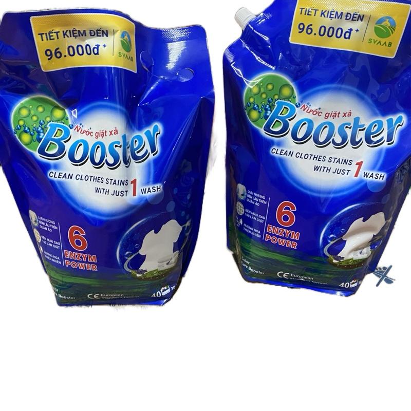 Combo 2 túi nước giặt xả booster hương thiên nhiên - 7400ml