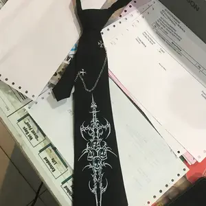 Dasi Gothic Skull Black - Goth.nest