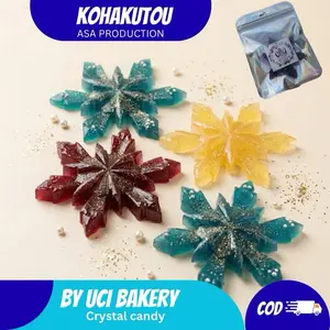 KOHAKUTOU BIG CRYSTAL FROZEN permen crystal candy JELLY crystal viral Cemilan Lebaran