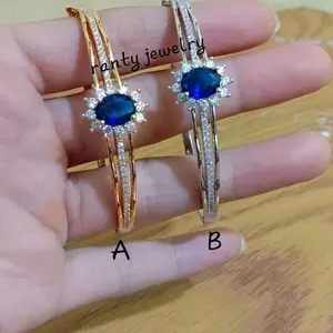 Gelang Bangle Blue sapphire Terbaru, awet