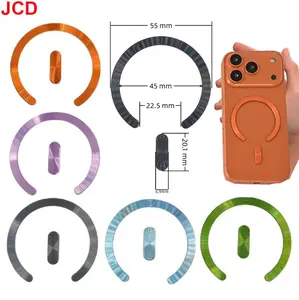 JCD 1pc Suitable For Apple Phone Accessories Magnetic Strips Open Magnetic Rings Phone Cases Car Mounted Magnetic Brackets  ﻿