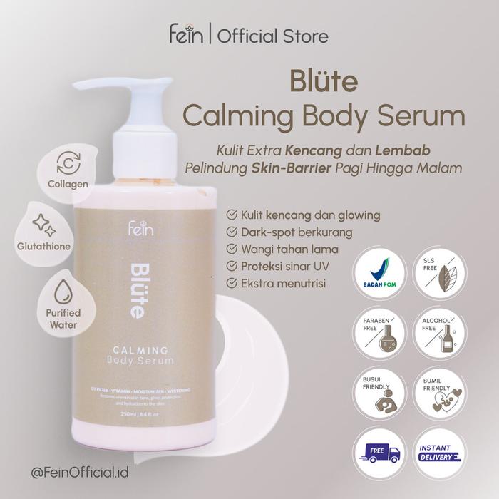 Gambar Fein Blute Calming Body Serum with Glutathione and Collagen - 250 ml dari FEIN Indonesia Kota Administrasi Jakarta Barat Tokopedia