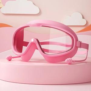 Gafas de natación con alta definición, antiempañamiento y resistentes al agua; unisex, disponibles en varios colores; gafas para niños con gran campo de visión