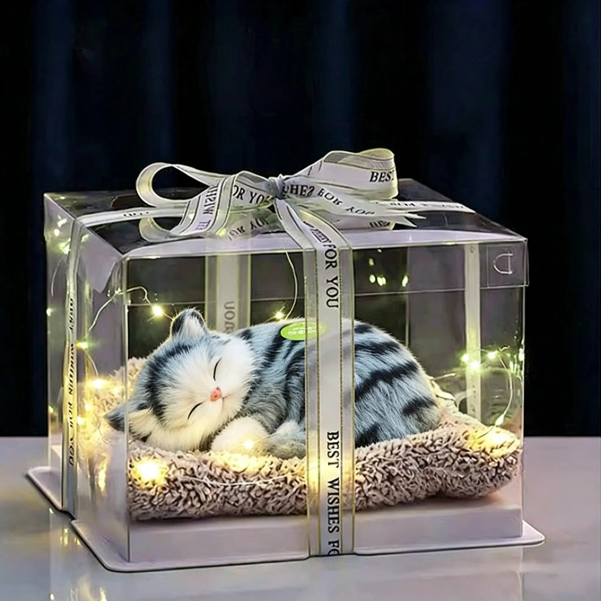 Set Hadiah-Kucing bergaris