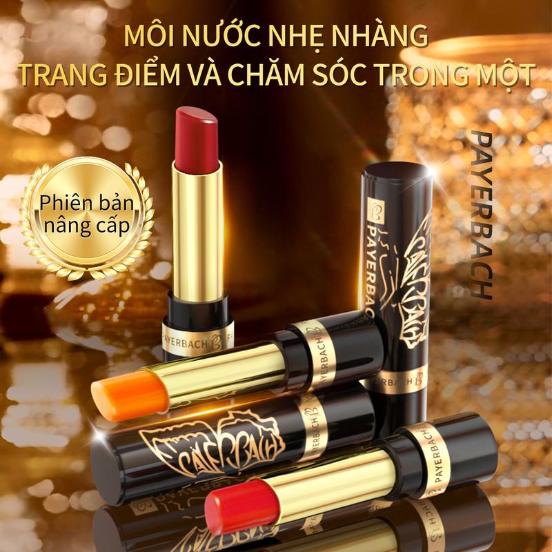 Son Dưỡng Môi Dưỡng Ẩm Lâu Trôi, Authentic Product Payerbach, Làm Trắng, Đổi Màu, 3.2g, Với Dầu Hạt Jojoba, Thoải Mái, Chăm Sóc Da, Mua Một Tặng Một Khuyến Mãi Miễn Phí