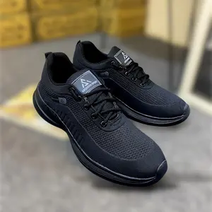 ARSAKHA Sepatu Original Sneaker Sekolah Olahraga Sport Running Phylon Empuk Ringan Pria Dan Wanita Sepatu Jogging Hitam Size 36-46