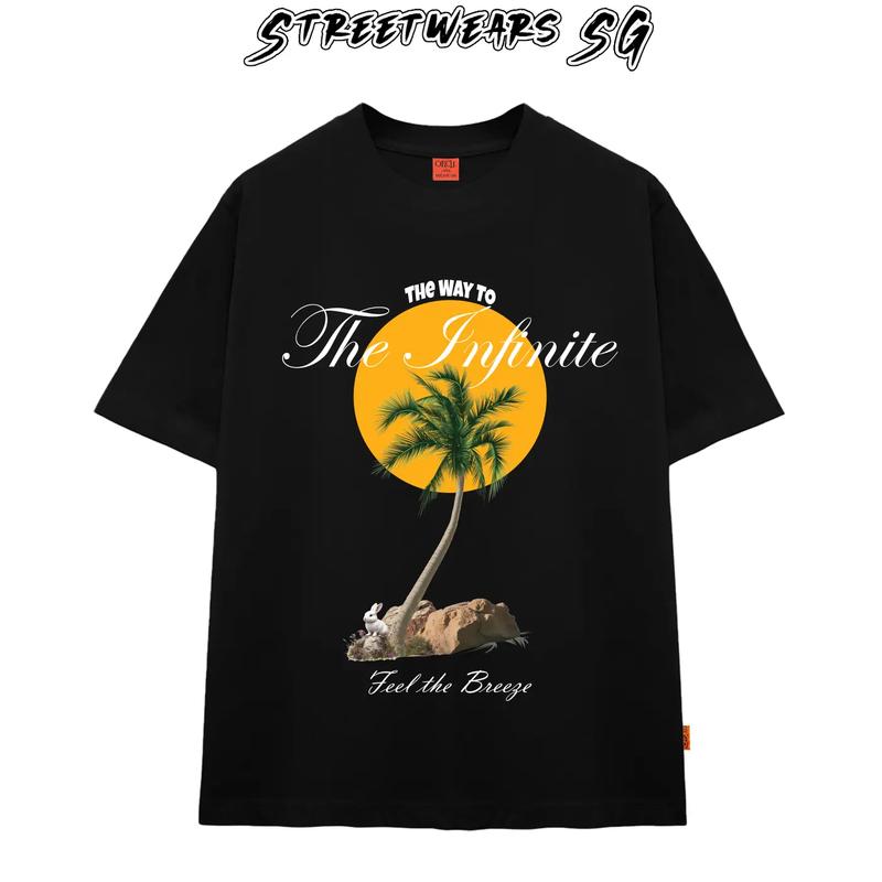 Áo Thun Circle SUMMER BREEZE TEE SHIRT cao cấp Form Rộn - Streetwears S