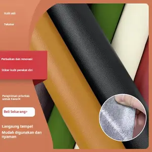 Patch perbaikan kulit perekat diri untuk jok sofa kulit kepala tempat tidur perbaikan patch yang kuat