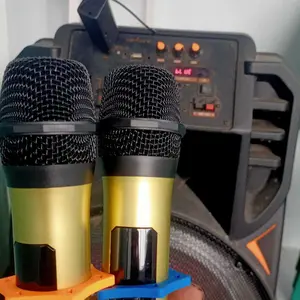 Mikrofon Karaoke Wireless Microphone Professional Mikrofon Handheld UHF Mic Wireless Karaoke Bluetooth Range 50M