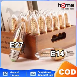 lampu candel E14 LED jagung E14 E27 5 W bolam lilin 5w 5w E14 Bohlam Putih White