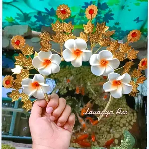 Mahkota Bando Bunga Kamboja
