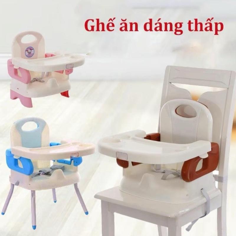 Ghế ăn dặm cho bé gấp gọn mặt bàn tháo rời tiện lợi