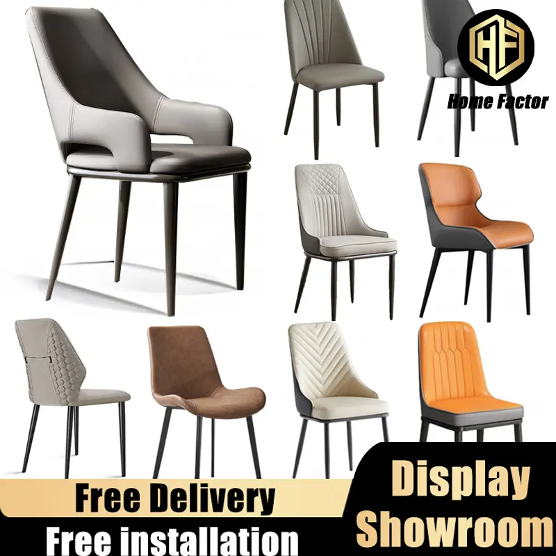 HF Dining Chair(Free installation&Delivery)*SG READY STOCK*More Model Wholesale Dining Chairs Modern Dining Room Chairs