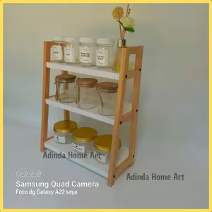 Rak Bumbu Dapur Size Medium || Rak Skincare || Rak Kosmetik