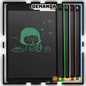 Termurah !! LCD WRITING TABLET PAPAN TULIS Anak DIGITAL Monochrome LCD Drawing Graphics Tablet 12 Inch