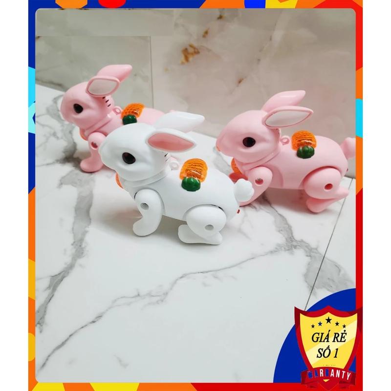  Đồ chơi thỏ pin thỏ nhảy có nhạc và đèn cho bé 