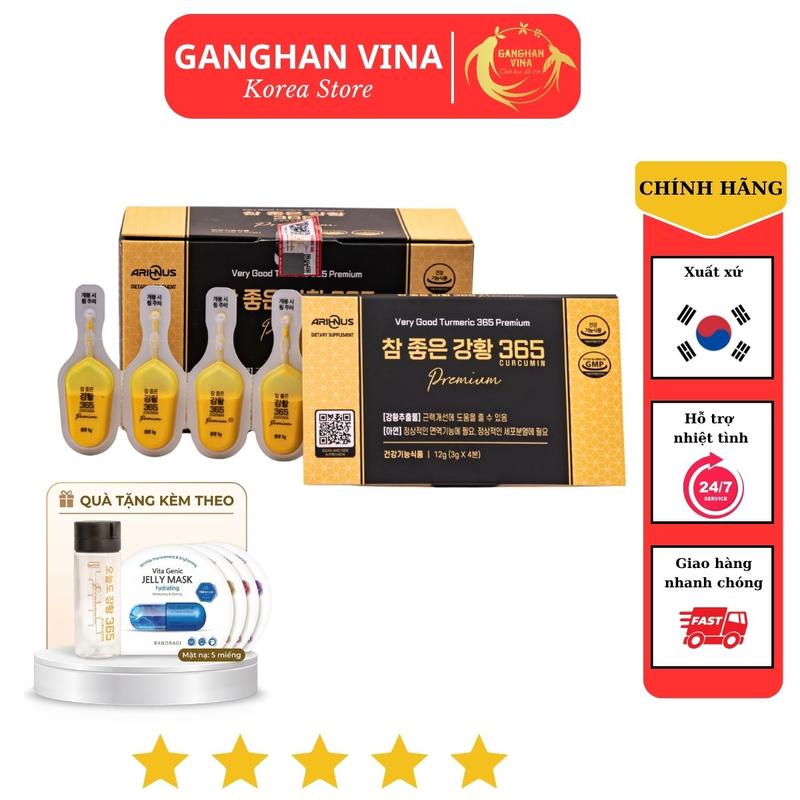 Tinh Nghệ Nano 365 Curcumin Stick Premium 3g x 32 tép