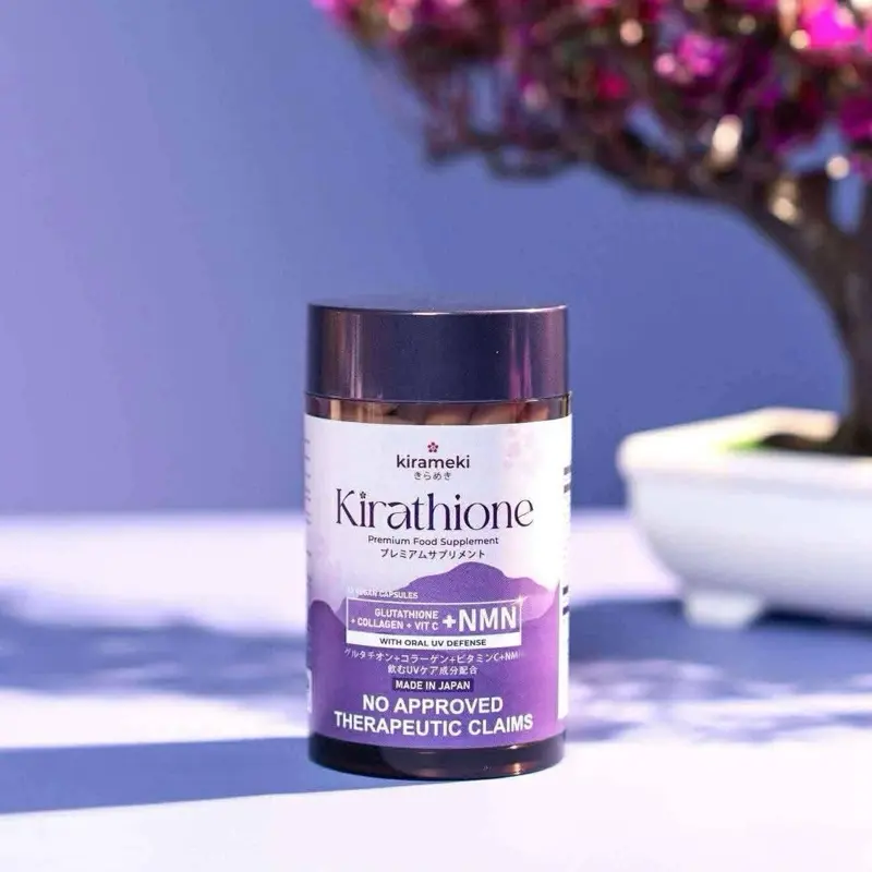 Kirameki Kirathione Glutathione, NMN, Collagen, Vitamin C, Oral UV Defense  & 63 Capsules Made in Japan - TikTok Shop Philippines