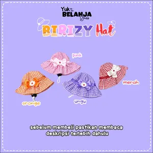 [BAKUTA ] Topi kucing anjing bahan katun BIRIZY HAT / SIZE Adult-Kitten / Topi Kucing anjing kelinci Lucu