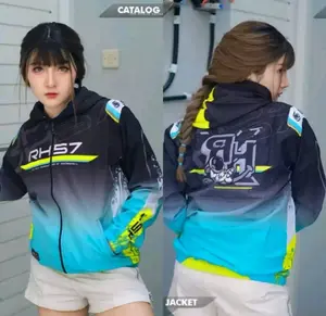 Jaket Racinghell Motif Terlaris Bahan Lotto Tebal Gratis Stiker