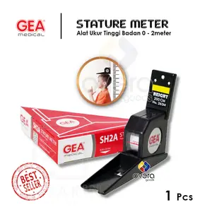 Stature Meter - Meteran - Pengukur Tinggi Badan - GEA - Onehealth - GC - Overa Goods