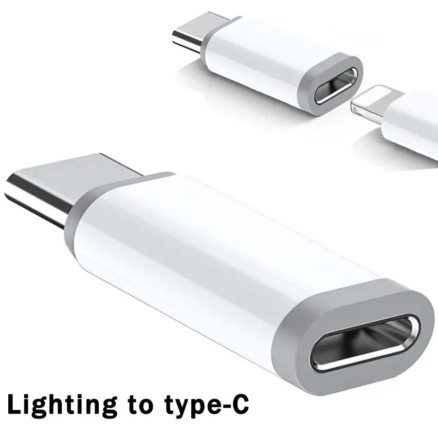 Lighting to Type C Adapter