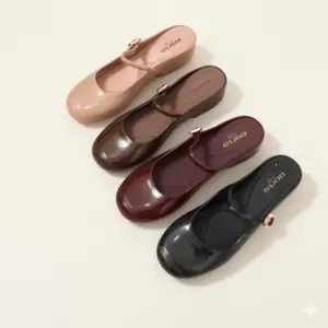 Porto Jennie – Model Wedges Cantik, Ringan & Stylish Shoes Sendal Pesta | Kerja