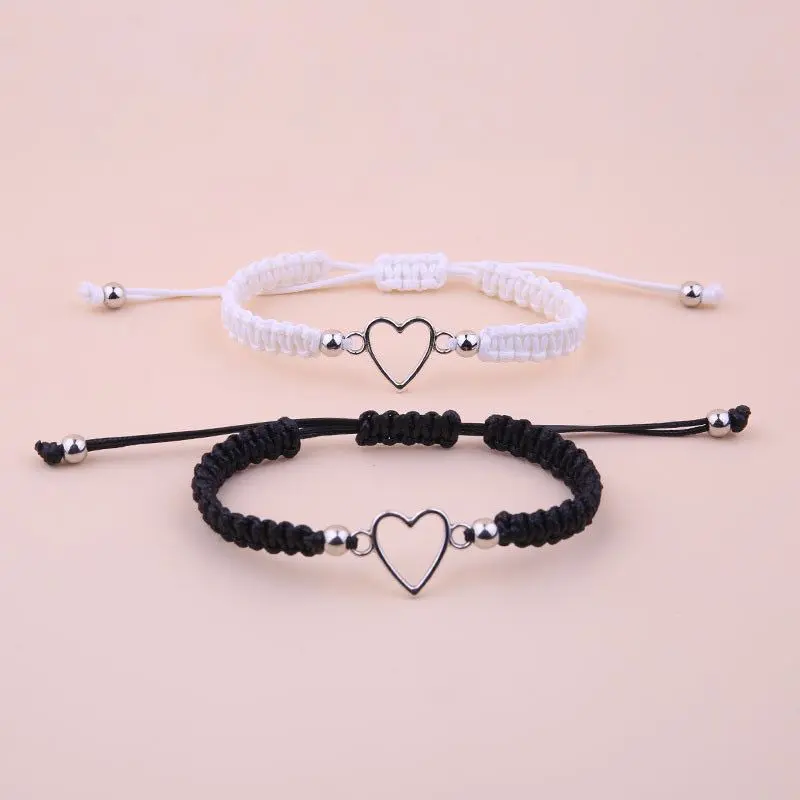 2pcs Gelang Tali Cinta Persahabatan Anyaman Korea Fashion